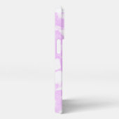 Abstrakte Pastel-Rainbow-Gefärbte Krawatte iPhone Hülle (Rechte Seite)