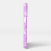 Abstrakte Pastel Rainbow Gefärbte Krawatte iPhone  iPhone Hülle (Rechte Seite)