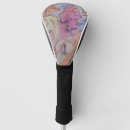 Abstrakte Pastell Floral Golf Headcover