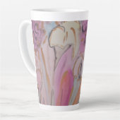 Abstrakte Pastell Floral Milchtasse (Linke Ecke)
