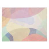 Abstrakte Pastell-Kunstwerke| Tablettenfilm Tischdecke (Vorderseite (Horizontal))