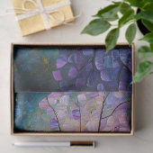 Abstrakte Pastellbaum-Frühlingsfarbe Ölgemälde Dec Seidenpapier (Geschenk)