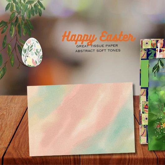 Abstrakte Pastellfarbe Rosa Gelb Seidenpapier