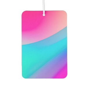 Abstrakte Pastellfarben in Rosa Autolufterfrischer