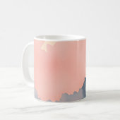 Abstrakte Pastellfarben Kaffeetasse (Vorderseite Links)
