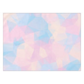 Abstrakte Pastellfarben mit niedrigem Poly-Hinterg Tischdecke (Vorderseite (Horizontal))