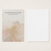 Abstrakte Pastellfarben-Ohrring-Anzeigetafeln (Vorne & Hinten)