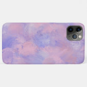 Abstrakte Pastellfarben Rosa und Blau Case-Mate iPhone Hülle (Rückseite (Horizontal))