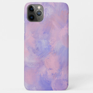 Abstrakte Pastellfarben Rosa und Blau Case-Mate iPhone Hülle