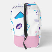 Abstrakte Pastellformen. Waschbeutel (Rechts)