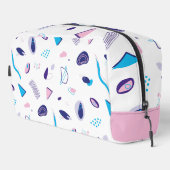 Abstrakte Pastellformen. Waschbeutel (Rechte Ecke)