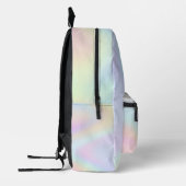 abstrakte Pastellgradienten Bedruckter Rucksack (Links)