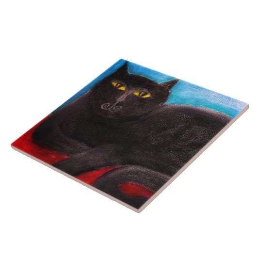 Abstrakte Pastelllackierung Fliese (Seite)