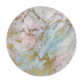 ABSTRAKTE PASTELLSCHALTSTRECKE SCHNEIDEBRETT (Vorderseite)