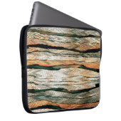 Abstrakte Pastelltöne farbneutrale Go-Mela Laptopschutzhülle (Vorne Rechts)