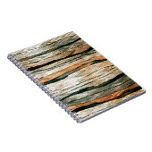 Abstrakte Pastelltöne farbneutrale Go-Mela Notizblock (Rechte Seite)