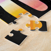 Abstrakte Pastelwälder farbenfrohe Blätter Puzzle (Seite)