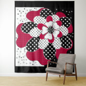 Abstrakte Patchwork-Patches Wandteppich (Beispiel)