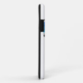 Abstrakte Peacock Paint-Spritzer Case-Mate iPhone Hülle (Hinten/Rechts)