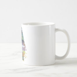 Abstrakte Penguin-Silhouette Kaffeetasse