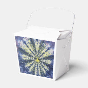 Abstrakte Pfauenfeder-Speisebox Geschenkschachtel
