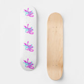 Abstrakte Pfeile Skateboard (Vorderseite)