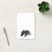 Abstrakte Pferdehaut Post-it Klebezettel (Büro)