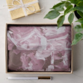 Abstrakte Pflaumenschwellen Seidenpapier (Geschenk)