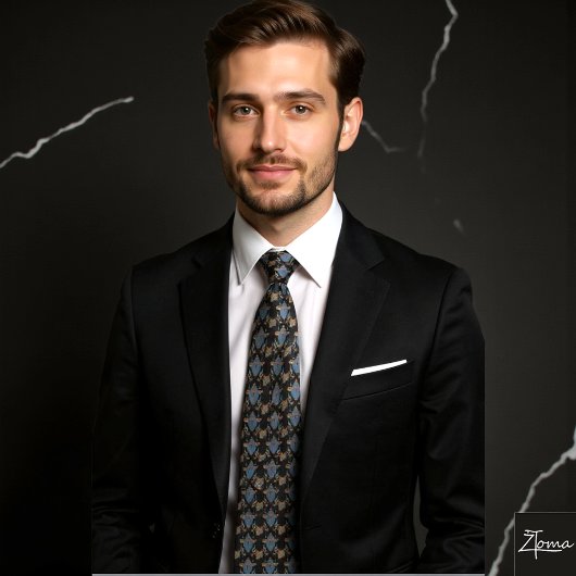 Abstrakte pharaonische Kunst Neck Tie Krawatte