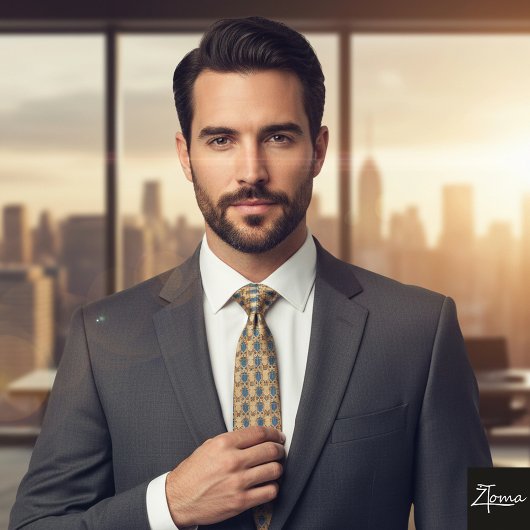 Abstrakte pharaonische Kunst Neck Tie Krawatte