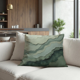 Abstrakte Phase - Bio modern Kissen