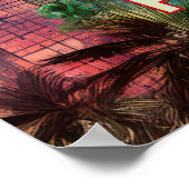 Abstrakte Phoenix Arizona Skyline Poster (Ecke)