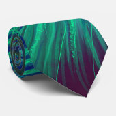 Abstrakte Phoenix Feathers Krawatte (Gerollt)