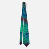 Abstrakte Phoenix Feathers Krawatte (Rückseite)