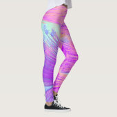 abstrakte Phoenix Feathers Leggings (Rechts)