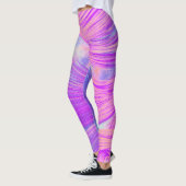 abstrakte Phoenix Feathers Leggings (Links)