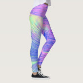 abstrakte Phoenix Feathers Leggings (Rechts)