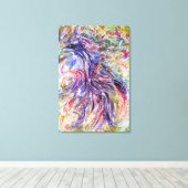 Abstrakte Phoenixkunst Leinwanddruck (Insitu (Holzboden))