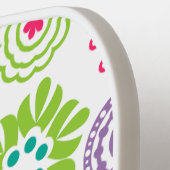 Abstrakte Pickleball-Prinzessin Pickleball Pad Pickleball Schläger (Linke Seite)