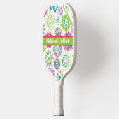 Abstrakte Pickleball-Prinzessin Pickleball Pad Pickleball Schläger (Links)