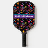 Abstrakte Pickleball-Prinzessin Pickleball Pad Pickleball Schläger (Vorderseite)