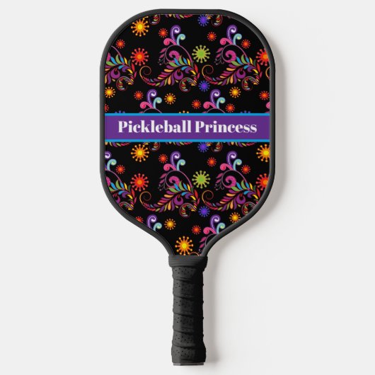 Abstrakte Pickleball-Prinzessin Pickleball Pad Pickleball Schläger (Vorderseite)