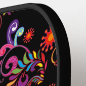 Abstrakte Pickleball-Prinzessin Pickleball Pad Pickleball Schläger (Linke Seite)