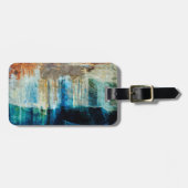 Abstrakte Pictured Rocks National Lakeshore Gepäckanhänger (Vorderseite horizontal)