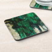 Abstrakte Pictured Rocks National Lakeshore Untersetzer (Linke Seite)