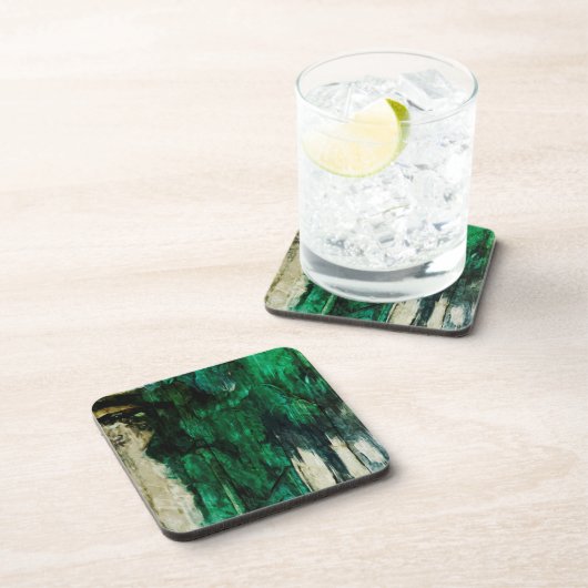 Abstrakte Pictured Rocks National Lakeshore Untersetzer (Rechte Seite)