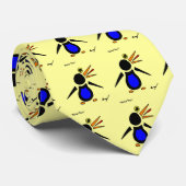 Abstrakte Pinguin-Krawatte Krawatte (Gerollt)