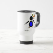 Abstrakte Pinguin Travel Mug Reisebecher (VorderseiteRechts)