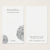 Abstrakte Pinselstriche (Vorne & Hinten)