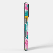 Abstrakte Pinselstriche Case-Mate iPhone Hülle (Rückseite / Rechts)